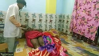 Indian hot bhabhi fucked wits young doctor&excl; Hindi xxx bhabhi mating